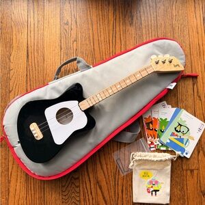 Loog mini acoustic guitar bundle